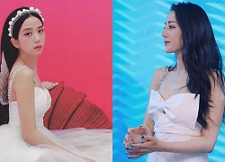 Vóc dáng không đẹp như Địch Lệ Nhiệt Ba nhưng nhờ đâu Jisoo vẫn ghi điểm khi đụng hàng?