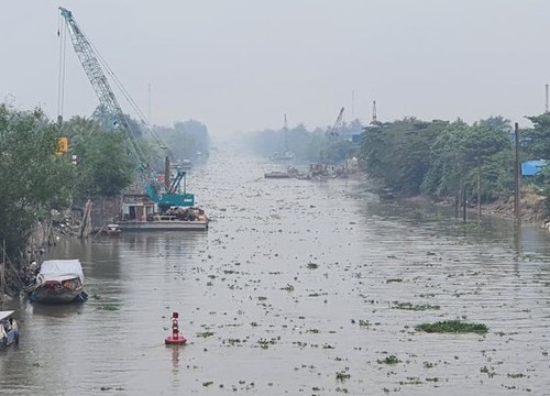 ĐBSCL: Nước mặn có thể lên cao những ngày Tết Nguyên đán