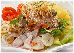 Gỏi bò tái chanh chua thanh lạ miệng