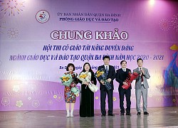 Hà Nội: Rạng ngời tài năng, duyên dáng nữ nhà giáo quận Ba Đình