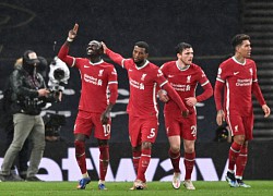 Liverpool trở lại top 4 sau trận thắng Tottenham