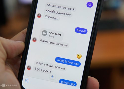 Lừa tiền người dùng Facebook bằng gọi điện Messenger