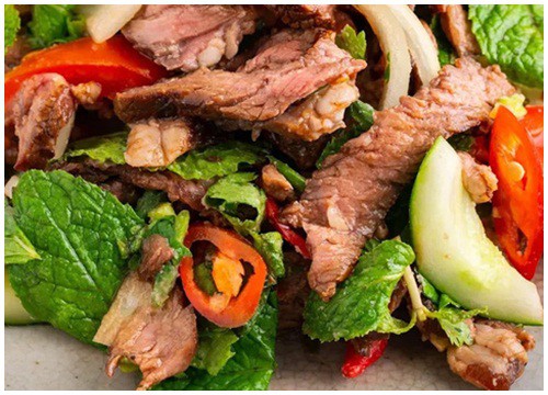 Mách chị em cách làm salad thịt bò kiểu Thái: Hương vị chua ngọt đỉnh của chóp, đảm bảo cả người lớn lẫn trẻ con đều mê!