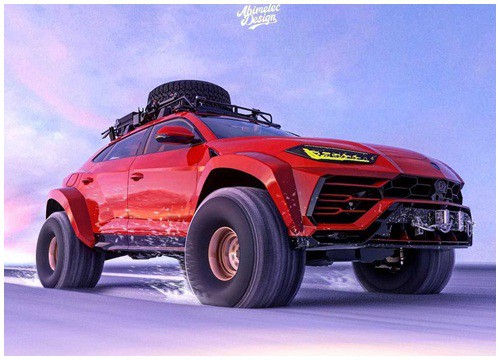 Nếu có một ngày Lamborghini Urus biến thành bản off-road...