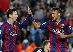 Neymar được khen cống hiến nhiều hơn Messi, Ronaldo