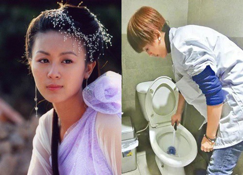 Sao TVB làm nhân viên dọn toilet vì hết thời