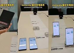 Sau Xiaomi, đến lượt Motorola trình diễn công nghệ sạc vô tuyến