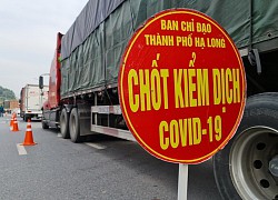 Ùn tắc tại chốt kiểm dịch Covid-19 cửa ngõ TP Hạ Long