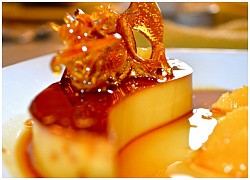 Bánh flan cam cho tiệc cuối năm