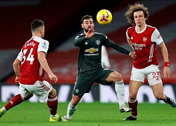 Chấm điểm Arsenal 0-0 MU: Bruno Fernandes vẫn là cầu thủ nhỏ ở trận đấu lớn