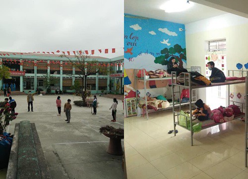 Ngày đầu tiên của hơn 40 cô trò lớp 4 trong khu cách ly