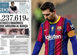 Rò rỉ hợp đồng trị giá hơn 500 triệu Euro giữa Lionel Messi và Barca