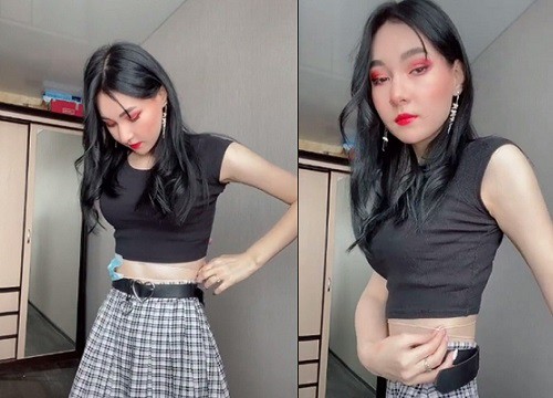 Trend khoe eo con kiến bằng khẩu trang: "Cỡ mình chắc 3 cái mới vừa"