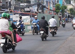 Cận cảnh lô cốt 'bủa vây' trên đường phố TPHCM ngày đầu năm