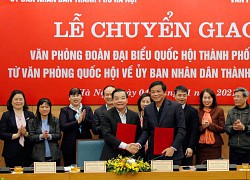 Chuyển giao Văn phòng Đoàn đại biểu Quốc hội thành phố Hà Nội