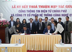 Cổng Thông tin Điện tử Chính phủ ký kết thỏa thuận hợp tác với ETC