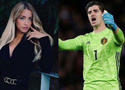 Courtois công khai bạn gái ngay đầu năm mới