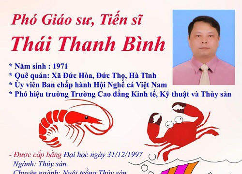 Một trong mười ứng viên Phó giáo sư ngành Chăn nuôi - Thú y - Thủy sản năm 2020