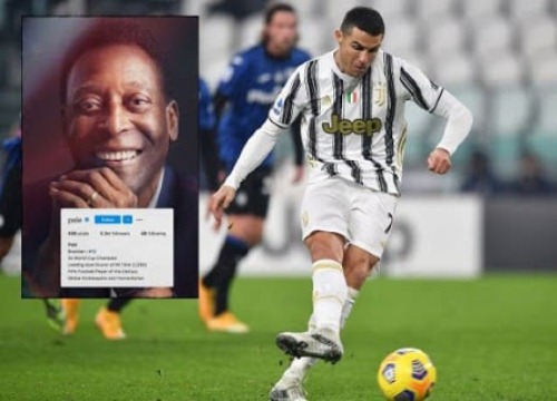 Pele không thừa nhận bị Ronaldo phá kỷ lục