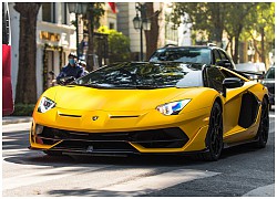 'Siêu bò' hàng hiếm Lamborghini Aventador SVJ Roadster về Việt Nam