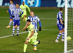 Suarez ghi bàn phút 90, Atletico đòi lại ngôi đầu