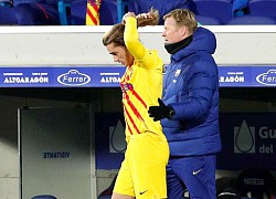 Vấn đề của Barca: 'Hoàng tử' Griezmann lại bị bỏ xó