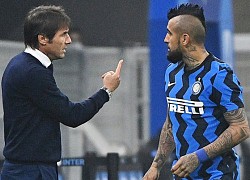 Vidal bị Conte mắng sối sả ngay trong trận đấu