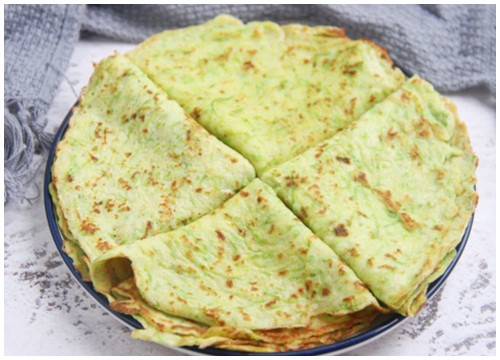 Bánh crepe màu xanh - nguồn bổ sung chất xơ hoàn hảo cho cả nhà