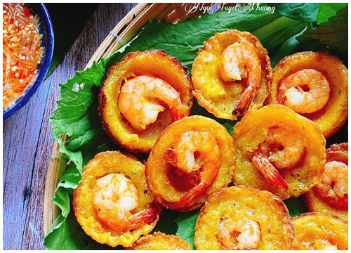 Bánh khọt tự làm đơn giản