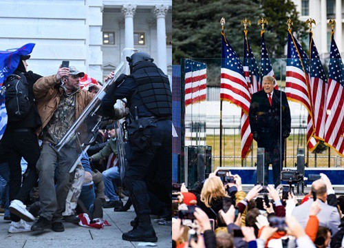 'Chính tổng thống Trump khuyến khích những người gây rối'