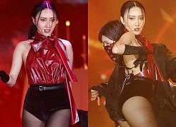 Màn hở bạo nhất Grammy Hàn Quốc 2021: Hwasa (MAMAMOO) như mặc đồ bơi, suýt hớ hênh vì vũ đạo "nóng mắt" làm lộ cả mảng lưng trần