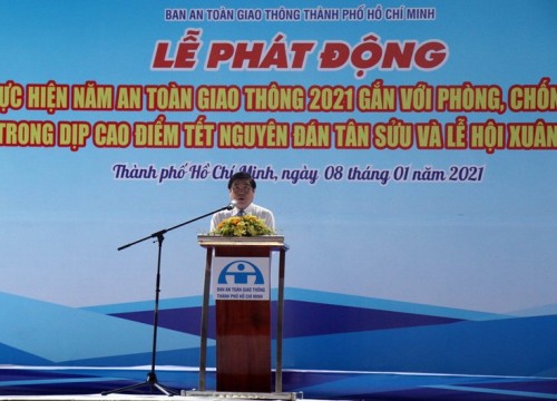 Năm an toàn giao thông 2021 ở TP.HCM có gì mới?