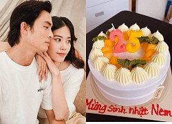 Nam Em hạnh phúc vì được "người ấy" tặng bánh sinh nhật, nhưng bị soi chi tiết nghi "cà khịa" vụ với Trường Giang năm xưa