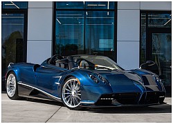 Pagani Huayra Roadster trong lớp vỏ carbon màu độc