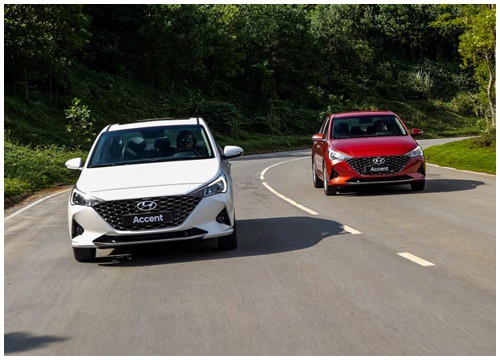 Accent là mẫu xe Hyundai bán chạy nhất trong năm 2020