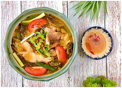 Canh cá lóc nấu dưa chua