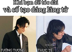 Cùng để tóc dài, Lee Jong Suk và Yunho được khen lãng tử phong trần, sao đến Lee Kwang Soo lại bị "vùi dập" thế này?