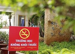 Hút thuốc lá trong cơ sở GD: Đã cấm nên triệt để