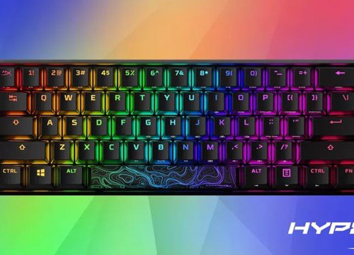 HyperX ra mắt bàn phím cơ RGB nhỏ gọn giá 100 USD