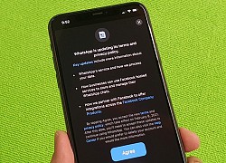 Người dùng WhatsApp phải đồng ý cập nhật chính sách sử dụng