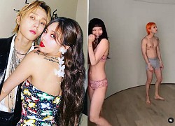 Phản cảm đến đỉnh điểm: Hyuna đăng hậu trường mặc độc nội y, để bạn trai lồ lộ cả bộ phận nhạy cảm trước máy quay