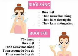 Quy trình dưỡng da đơn giản mà hiệu quả