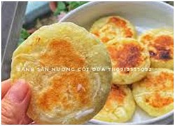 Thời tiết se lạnh làm món bánh sắn nướng