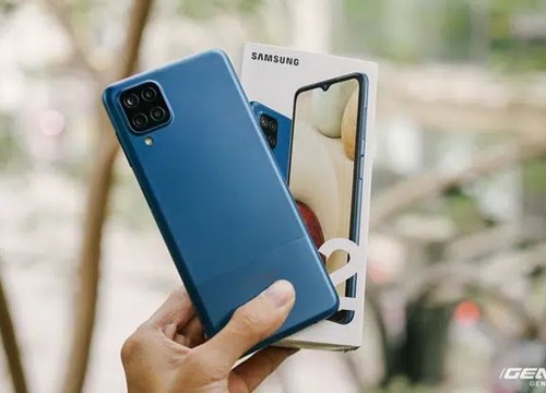 Trên tay Galaxy A12: Thiết kế trẻ trung, cụm 4 camera 48MP chất lượng, pin 5000mAh, giá chưa tới 4 triệu