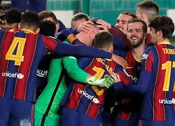 Barca vào chung kết Siêu cúp Tây Ban Nha sau loạt luân lưu