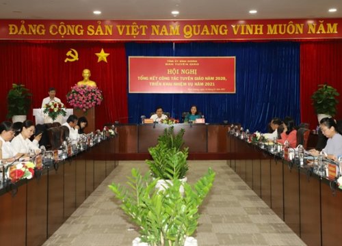 Bình Dương: Tăng cường công tác tham mưu trên lĩnh vực tư tưởng