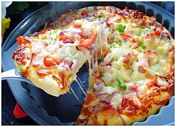 Cách làm pizza tôm ngon khó cưỡng