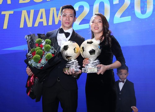 Điểm nhấn Gala Quả bóng Vàng 2020: Hà Nội FC phá 3 kỷ lục của SLNA