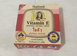 Lạ: Chứa thuỷ ngân vượt ngưỡng, kem thoa mặt IQ Vitamin E vẫn được chào bán tràn lan trên mạng