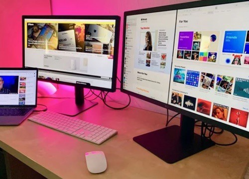 LG 4K UltraFine là màn hình đầu tiên có tấm nền OLED